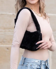 Izzie Plush Shoulder Bag