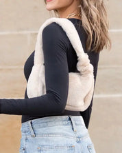 Izzie Plush Shoulder Bag