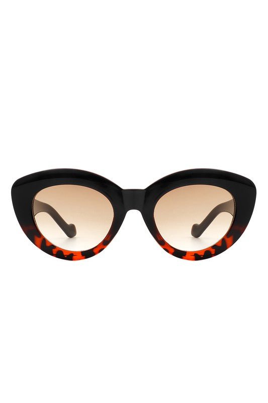 Jalyn Oval Round Cat Eye Sunglasses