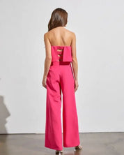 Jamie Off Shoulder Flounce Jumpsuit