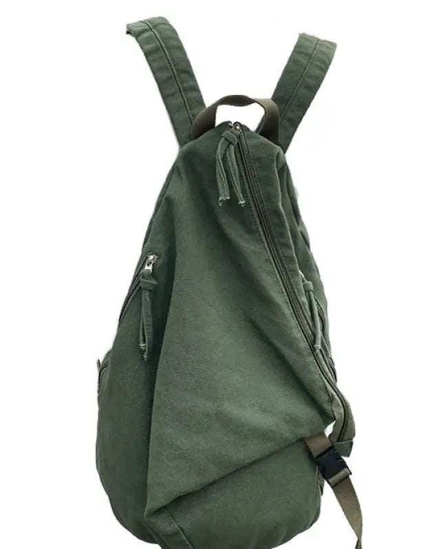 Kai Asymmetric Canvas Backpack