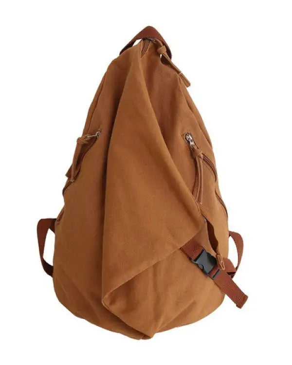 Kai Asymmetric Canvas Backpack