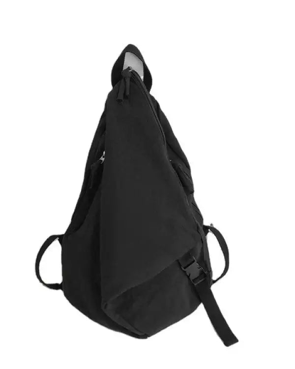 Kai Asymmetric Canvas Backpack