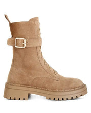 Kasper Suede Chunky Lug Boots