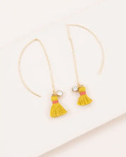 Keely Tassel Threader Earrings