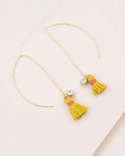 Keely Tassel Threader Earrings