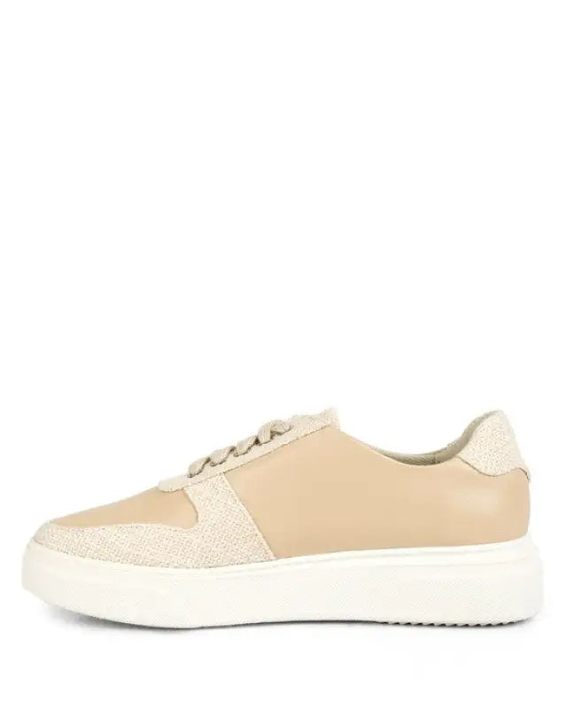 Kjaer Dual Tone Leather Sneakers