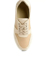 Kjaer Dual Tone Leather Sneakers