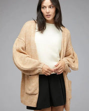 Knit Long Sleeve Cardigan