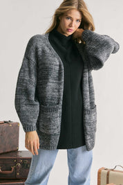 Knit Long Sleeve Cardigan