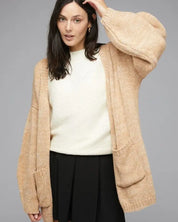 Knit Long Sleeve Cardigan