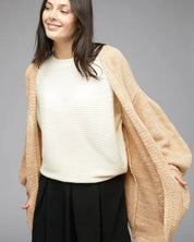 Knit Long Sleeve Cardigan