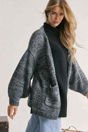 Knit Long Sleeve Cardigan