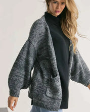 Knit Long Sleeve Cardigan