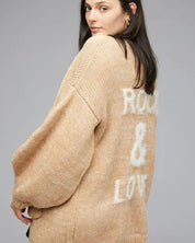 Knit Long Sleeve Cardigan