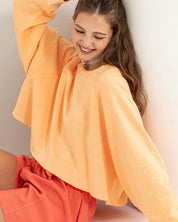 Laid Back Crop Sweatshirt