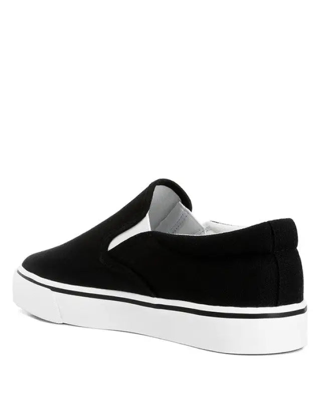 Laszlo Canvas Slip On Sneakers