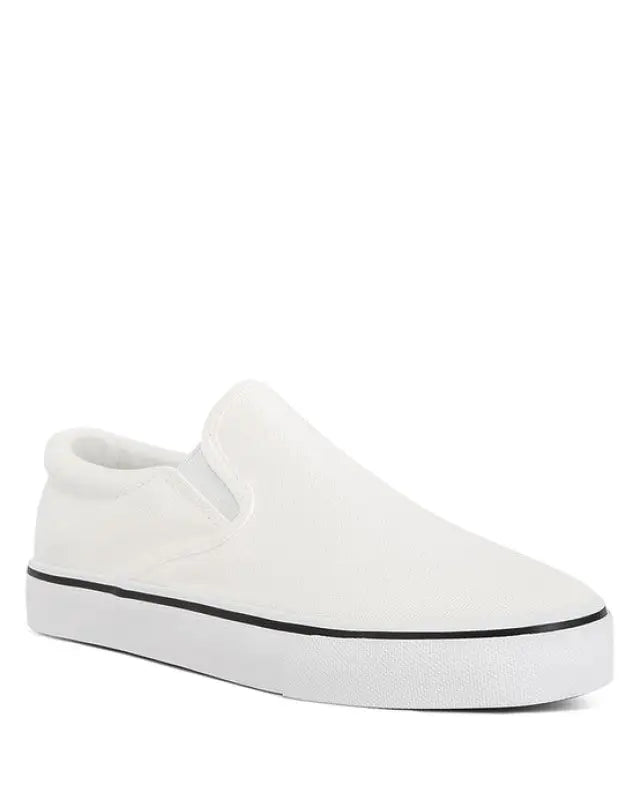 Laszlo Canvas Slip On Sneakers