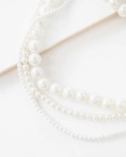 Layered Pearl Necklace - OS