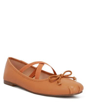 Leina Recycled Faux Leather Ballet Flats - Tan / US - 5 UK - 3 EU - 36