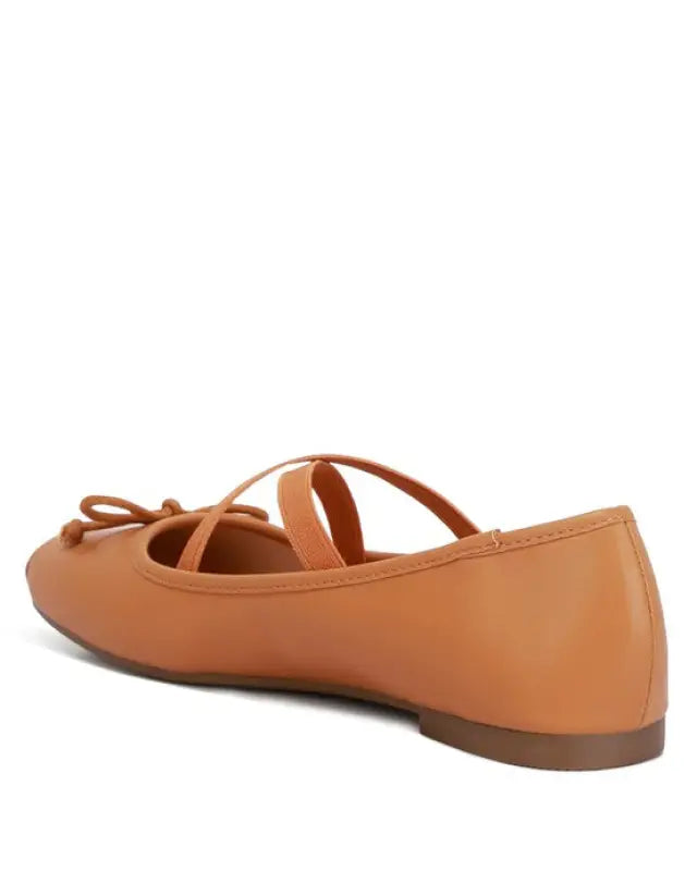 Leina Recycled Faux Leather Ballet Flats