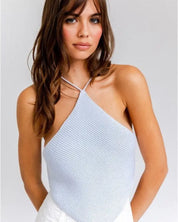 Lizbeth Knit Halter Top