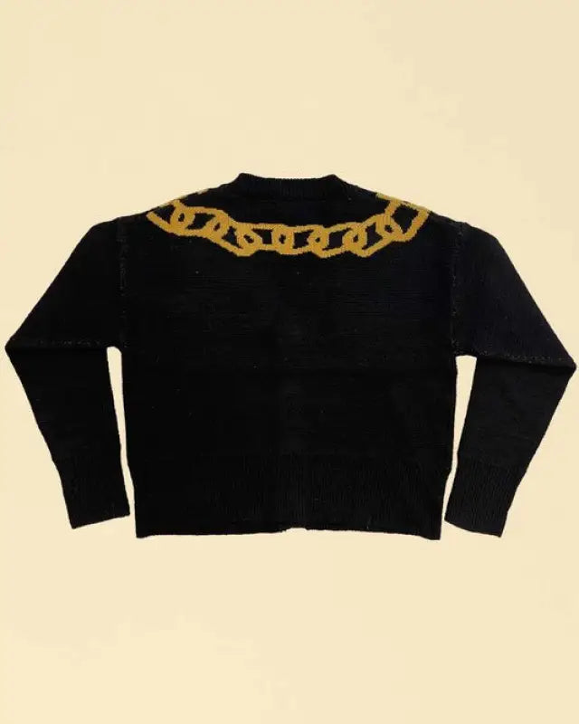 Lock and key cropped cardigan