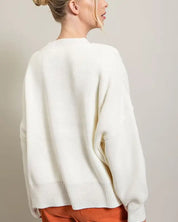 Long Sleeve Ribbed Sweater