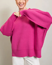 Long Sleeve Ribbed Sweater