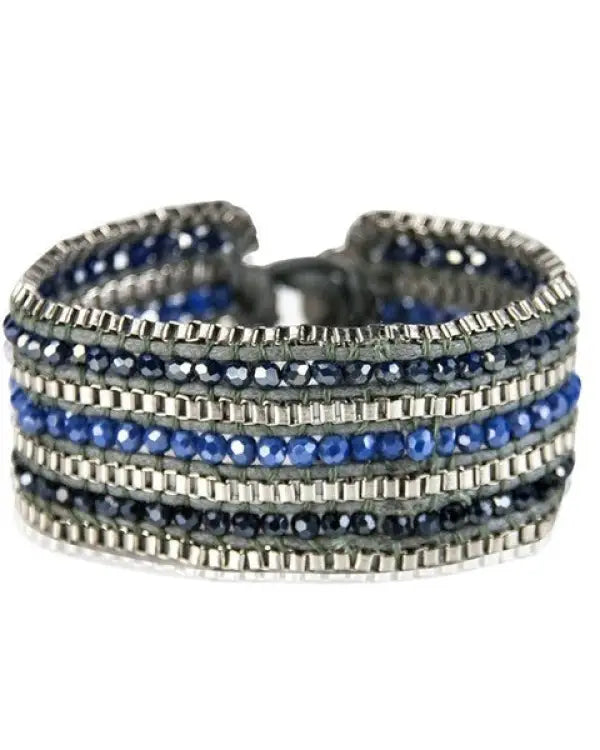 Looped Bracelet - Blue / Os