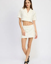 LOW RISE MINI SKORT