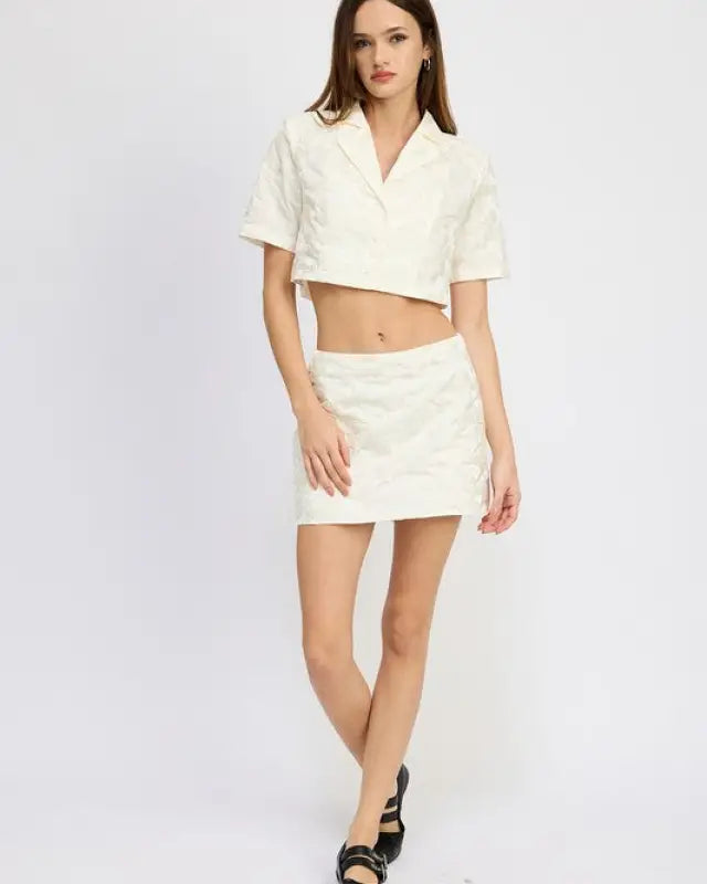 LOW RISE MINI SKORT