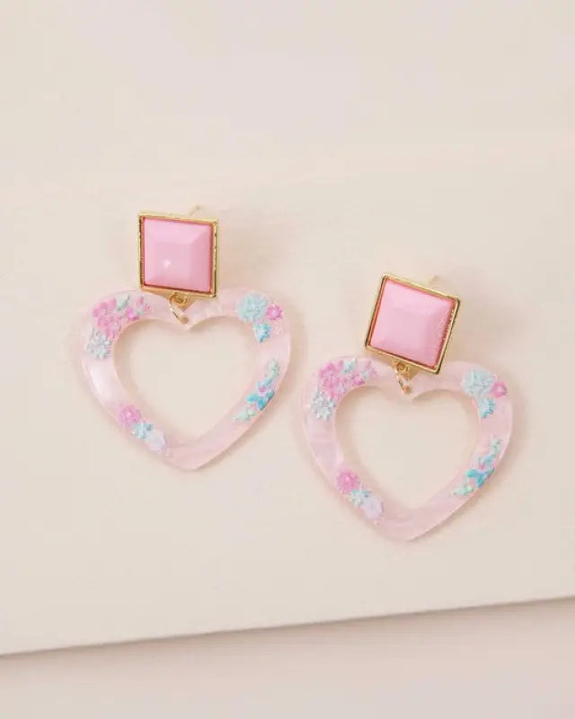 Lucy Heart Earrings