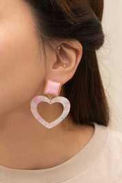 Lucy Heart Earrings