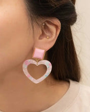 Lucy Heart Earrings