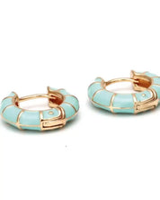 Madison Earrings - Aqua / OS