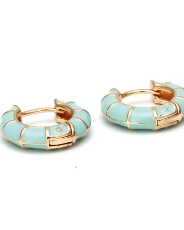 Madison Earrings - Aqua / OS