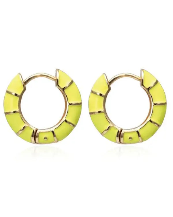 Madison Earrings - Yellow / OS