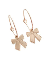 Magic Charm Bow Hoops