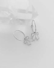 Magic Charm Bow Hoops