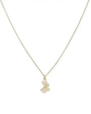 Magic Charm Bunny Necklace - Gold / One Size