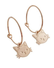 Magic Charm Cat Hoops