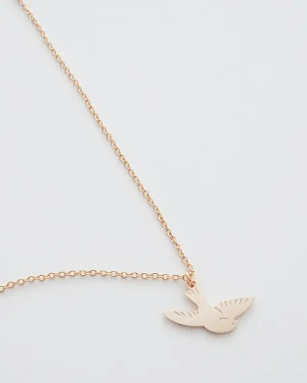 Magic Charm Dove Necklace