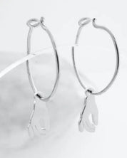 Magic Charm Hand Hoops