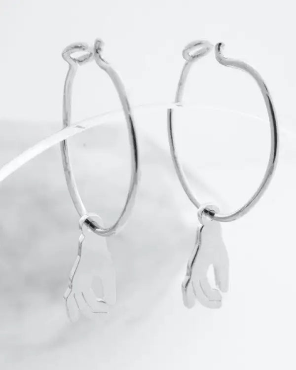 Magic Charm Hand Hoops