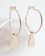 Magic Charm Hand Hoops