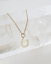 Magic Charm Horseshoe Necklace