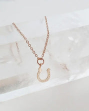 Magic Charm Horseshoe Necklace