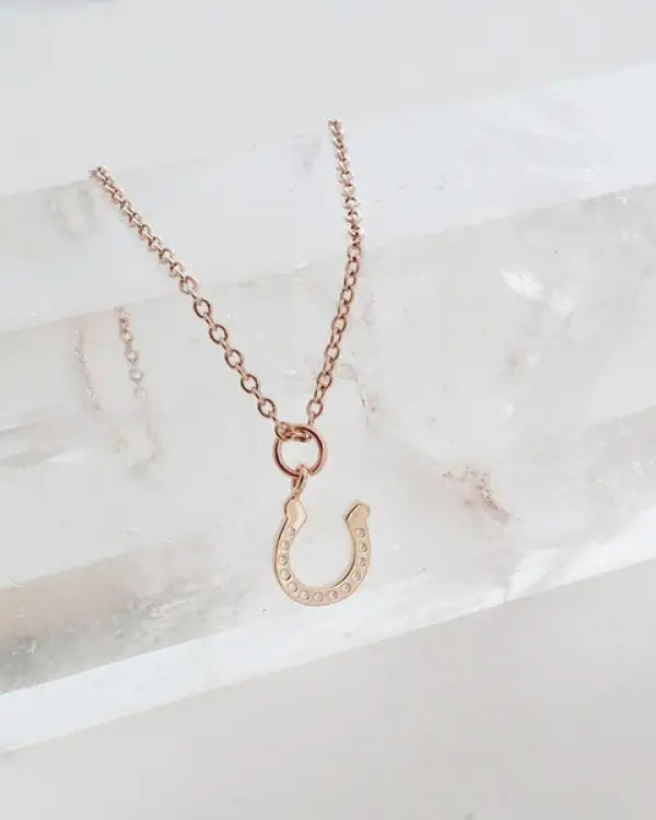 Magic Charm Horseshoe Necklace