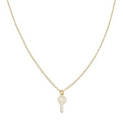 Magic Charm Key Necklace - Gold / One Size